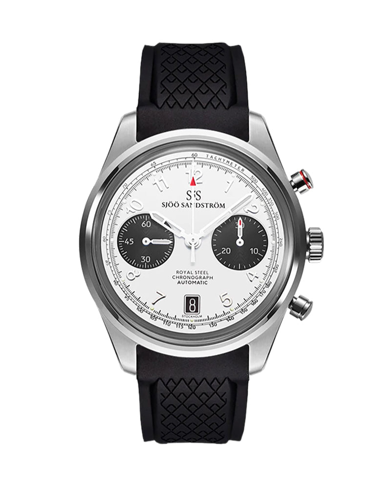 Sjöö Sandström Royal Steel Chronograph 40mm Ref. 021637