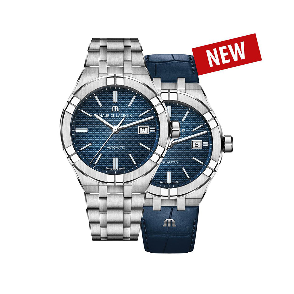Maurice Lacroix Aikon Automatic 42mm + Strap - AI6008-SS002-430-2