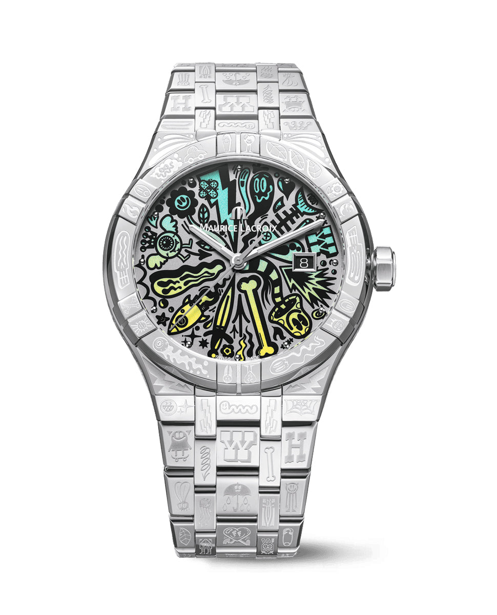 Maurice Lacroix Aikon Automatic Wotto Limited Edition 42mm - AI6008-SS009-090-1