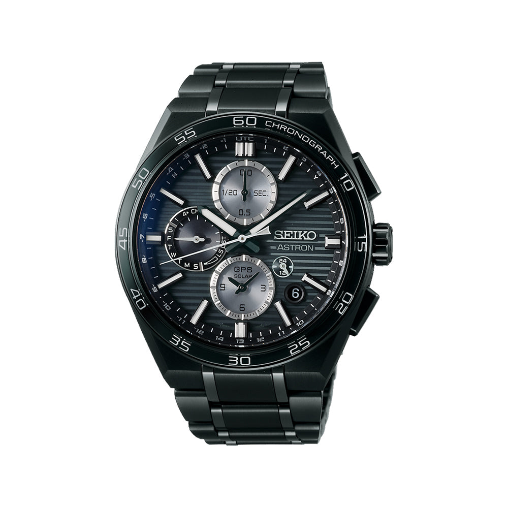 Seiko Astron GPS Solar Dual-Time Chronograph 44mm - SSH179J1