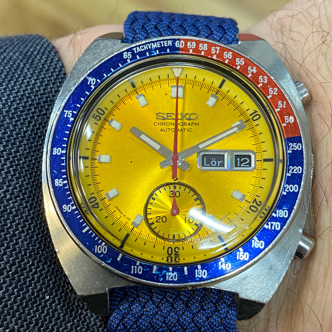 Seiko Pouge Pepsi Chronograf, 6139-6002