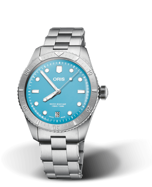 Oris Divers Sixty-Five Cotton Candy 38MM - 01 733 7771 4055-07 8 19 18