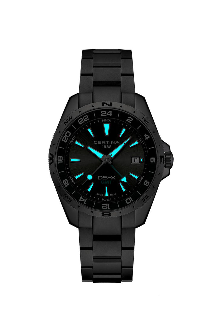 Certina DS-X GMT 41mm - C047.452.11.081.00