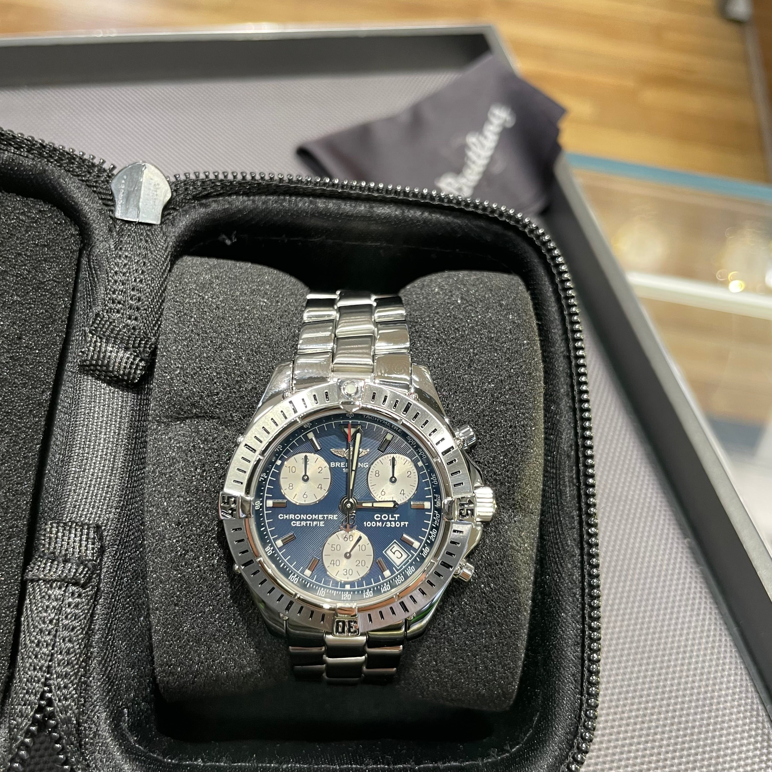 Breitling chronograph quartz a134bc2805 sale