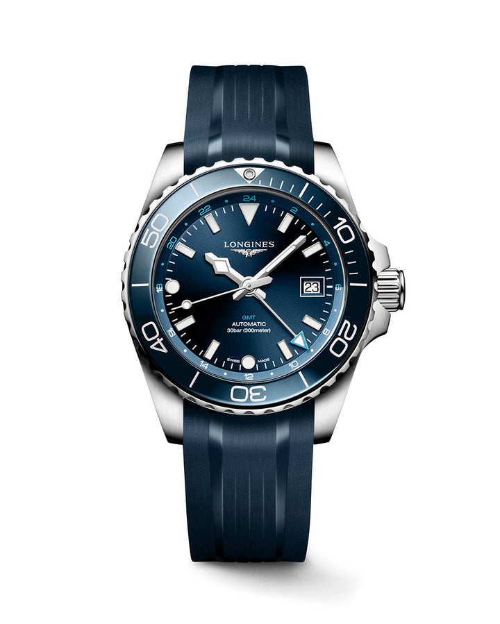 Longines HydroConqest GMT 41MM - L3.790.4.96.9