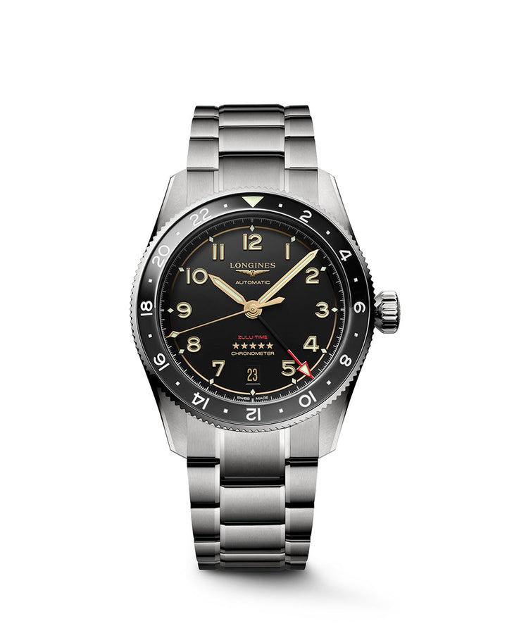 Longines Spirit Zulu Time Titanium 39mm - L3.802.1.53.6