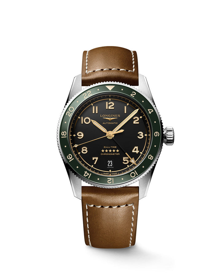 Longines Spririt Zulu Time GMT 39mm - L3.802.4.63.2