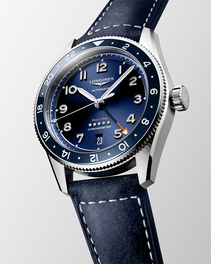 Longines Spririt Zulu Time GMT 39mm - L3.802.4.93.2