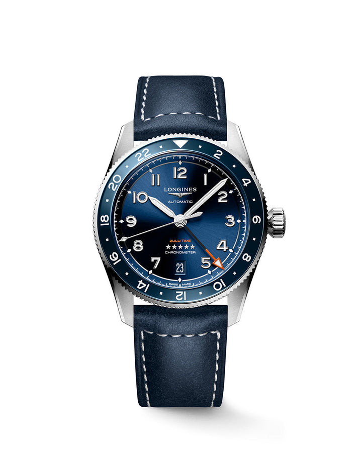 Longines Spririt Zulu Time GMT 39mm - L3.802.4.93.2