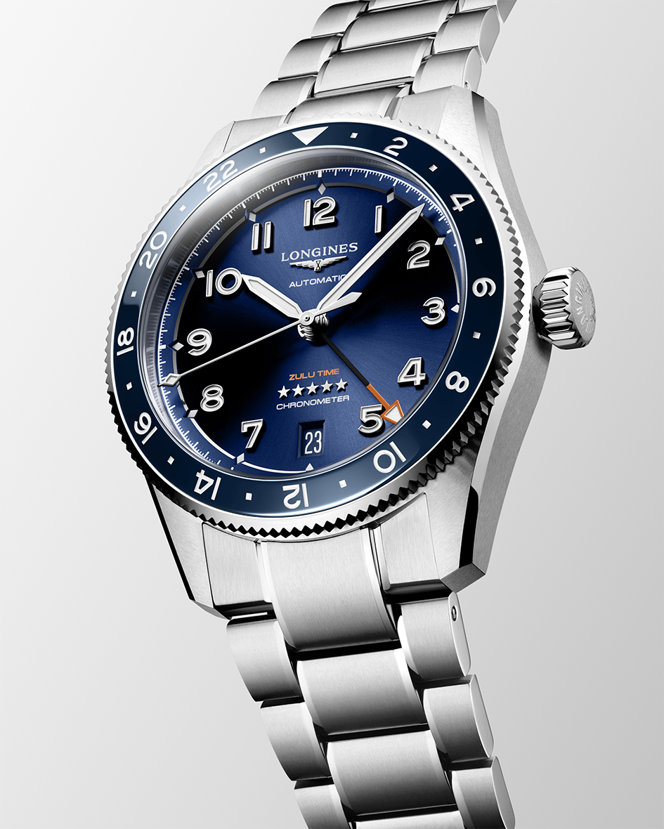 Longines Spririt Zulu Time GMT 39mm - L3.802.4.93.6