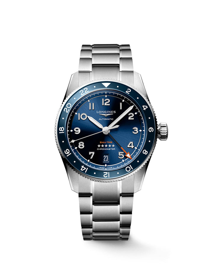 Longines Spririt Zulu Time GMT 39mm - L3.802.4.93.6