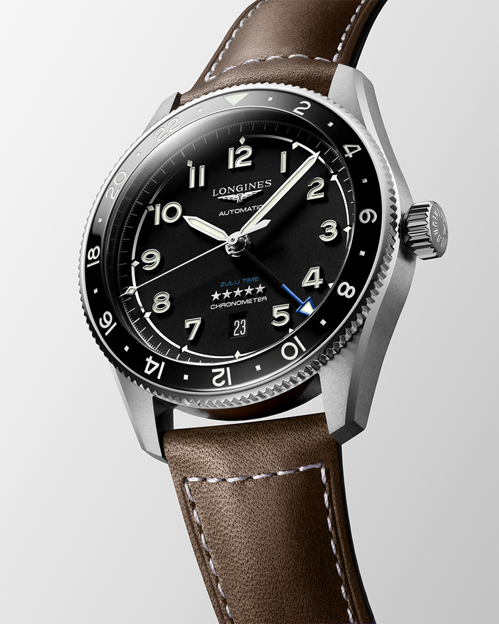 Longines Spirit Zulu Time GMT 42mm - L3.812.4.53.2