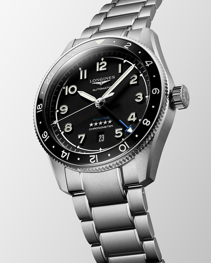 Longines Spirit Zulu Time GMT 42mm - L3.812.4.53.6