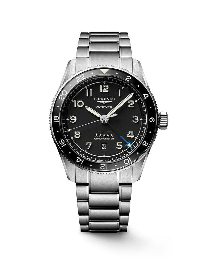 Longines Spirit Zulu Time GMT 42mm - L3.812.4.53.6