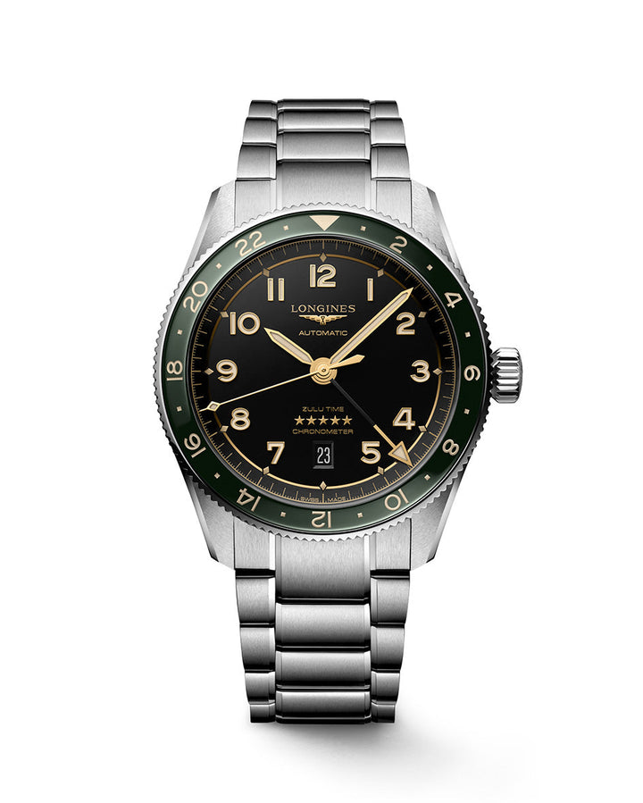 Longines Spirit Zulu Time GMT 42mm - L3.812.4.63.6