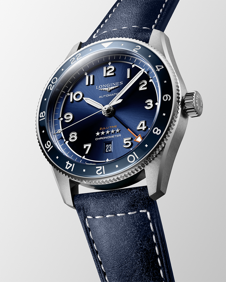 Longines Spirit Zulu Time GMT 42mm - L3.812.4.93.2