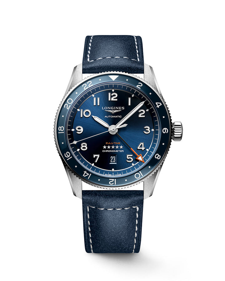 Longines Spirit Zulu Time GMT 42mm - L3.812.4.93.2