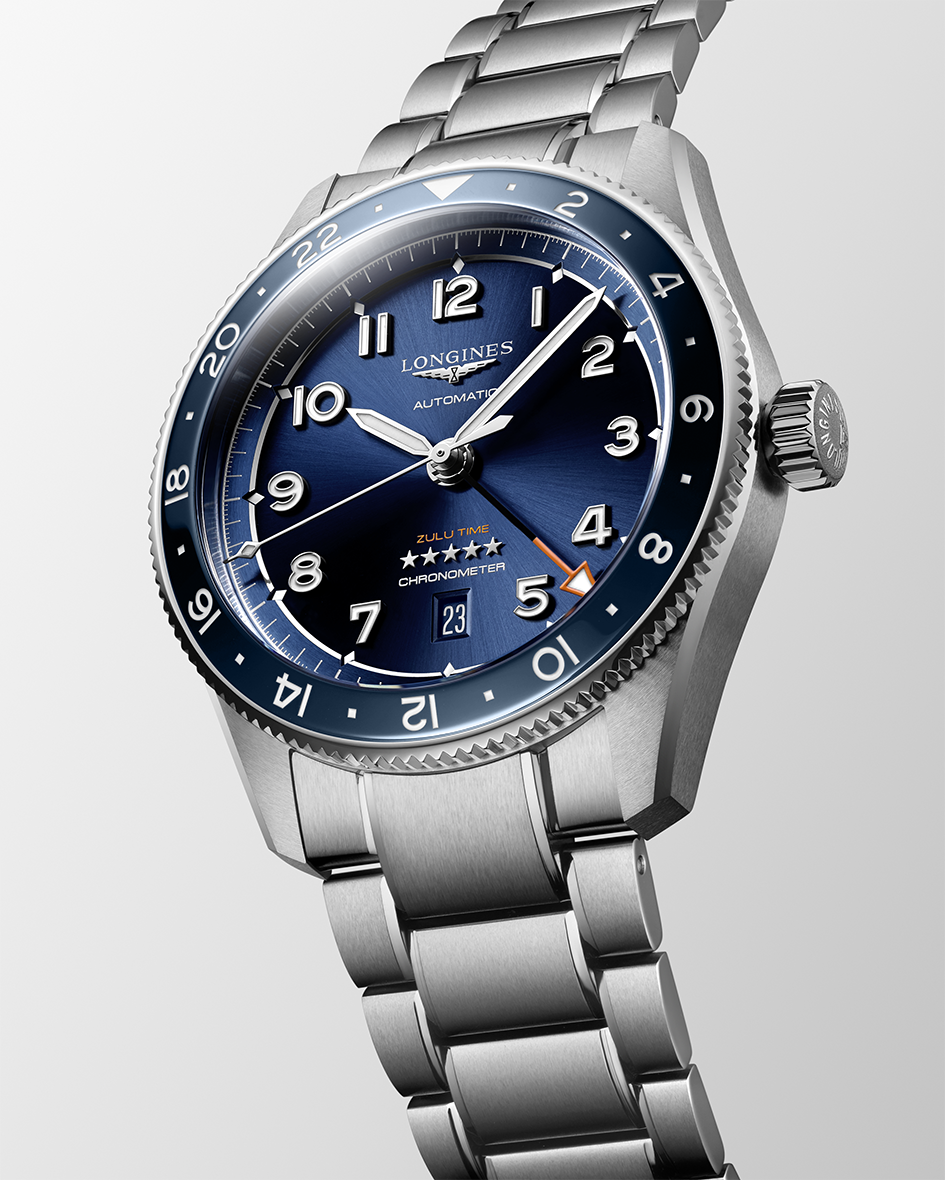 Longines Spirit Zulu Time GMT 42mm - L3.812.4.93.6