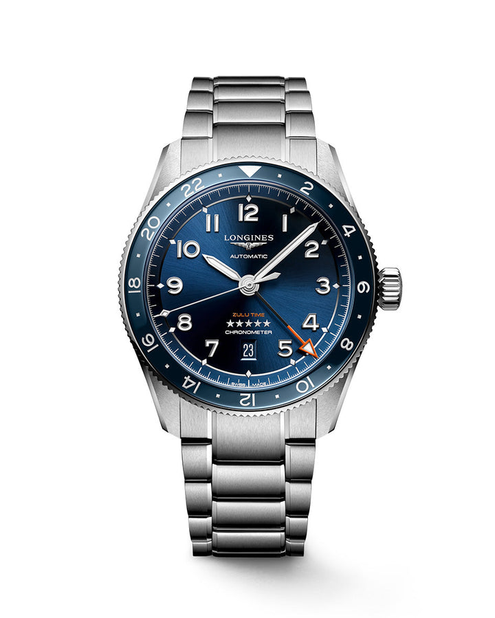 Longines Spirit Zulu Time GMT 42mm - L3.812.4.93.6