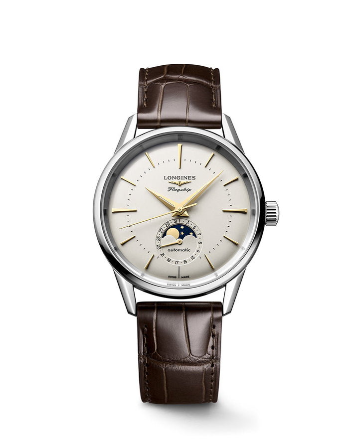 Longines Flagship Heritage Moon Phase - L4.815.4.78.2