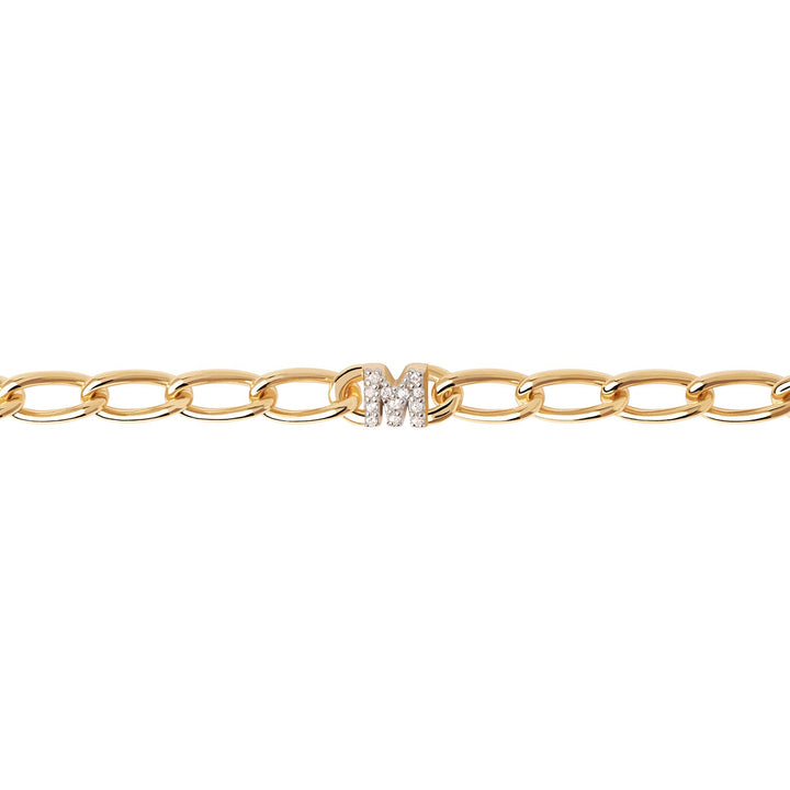 PDPaola Letter M Bracelet