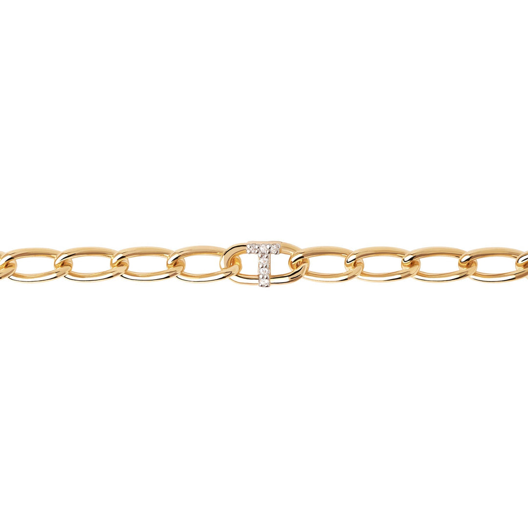 PDPaola Letter T Bracelet