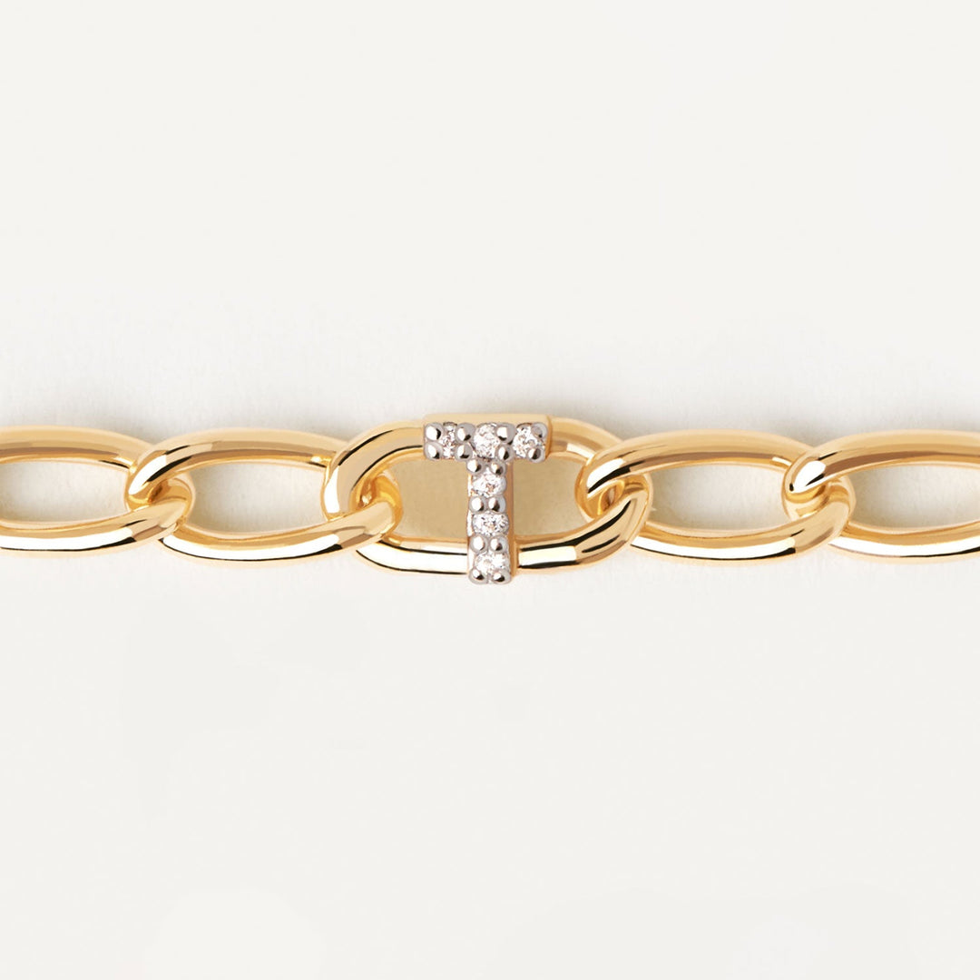 PDPaola Letter T Bracelet