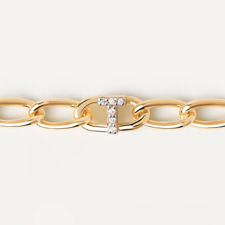 PDPaola Letter T Bracelet