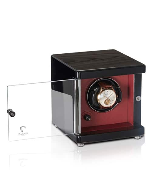 Ambiente 10 MV4 Svart Ebenholts/Röd - Winder för 1 klocka Ambiente 10 MV4 Svart Ebenholts/Röd - Winder för 1 klocka - Bild 4