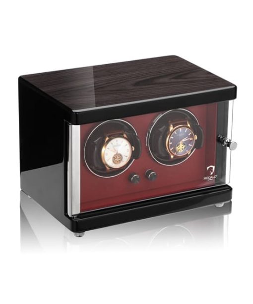 Ambiente 20 MV4 Svart Ebenholts/Röd - Winder för 2 klockor