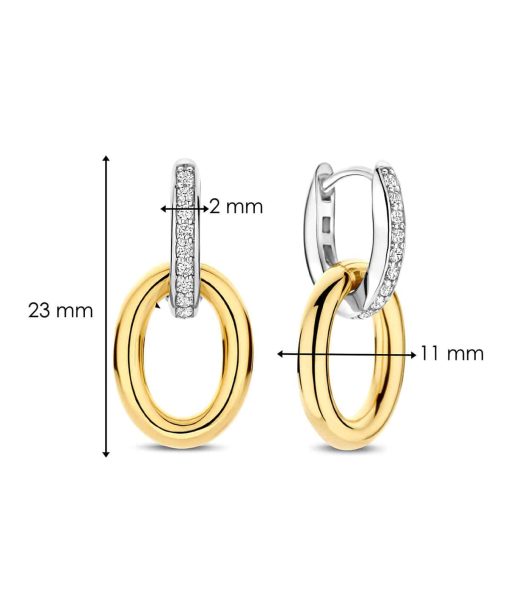 Ti Sento - Milano Earrings 78015ZY Mollstedt Ur - Mollstedt Ur