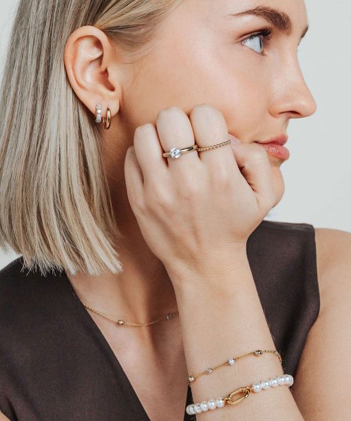 Ti Sento - Milano Earrings 78019ZY Mollstedt Ur - Mollstedt Ur