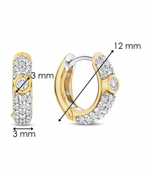 Ti Sento - Milano Earrings 78019ZY Mollstedt Ur - Mollstedt Ur