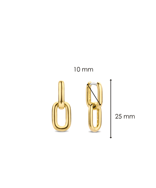Ti Sento - Milano Earrings Gilded 925S Mollstedt Ur - Mollstedt Ur