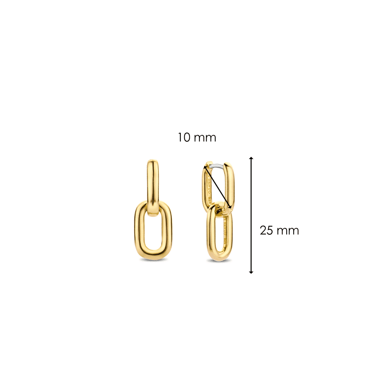 Ti Sento - Milano Earrings Gilded 925S Ti Sento - Milano Earrings Gilded 925S - Bild 3