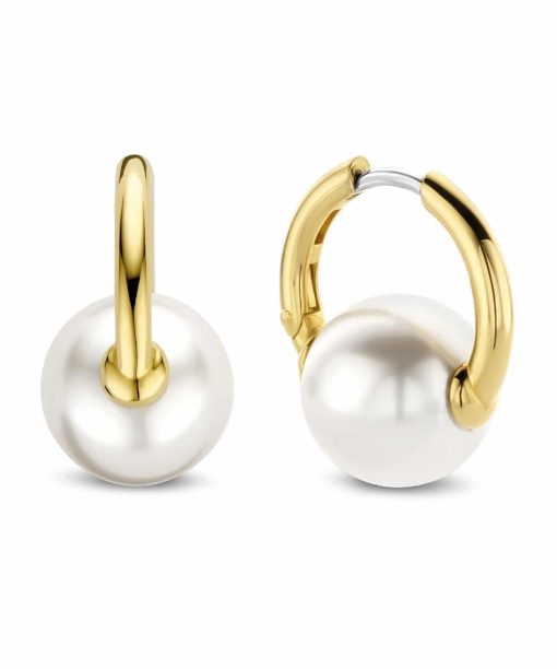 Ti Sento - Milano  Øredobber Förgylld Silver - 7850PW