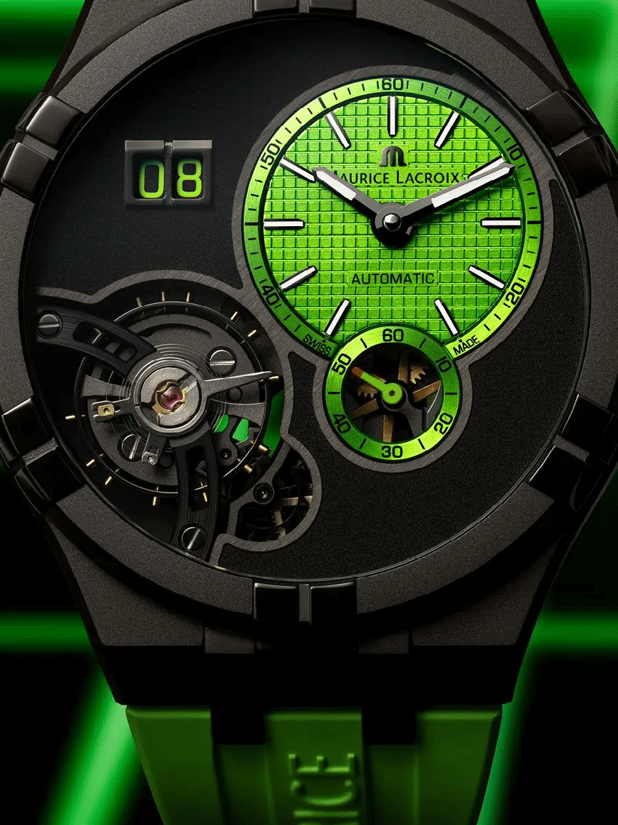 Maurice Lacroix AIKON Master Grand Date Technicolour - AI6118-DLB0J-630-I Maurice Lacroix AIKON Master Grand Date Technicolour - AI6118-DLB0J-630-I - Bild 4