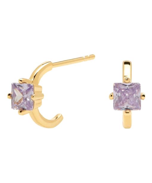 PDPaola lavander lis earrings ar01-232-u
