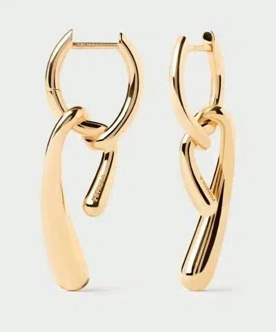 PDPaola Twist Hoop Earrings