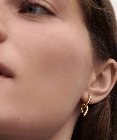 PDPaola Mini Twist Hoop Earrings - Bild 2