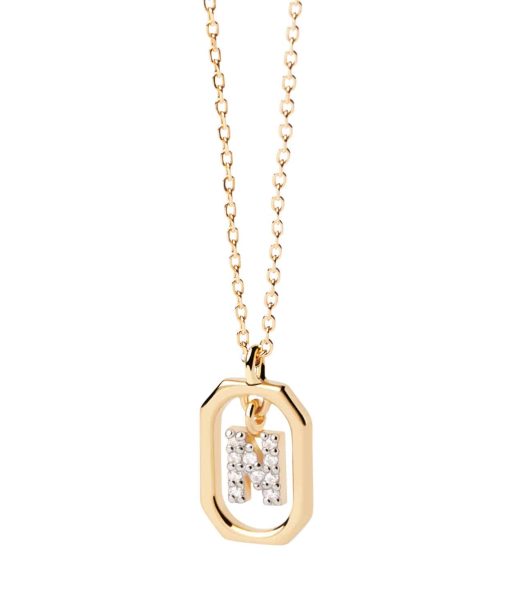 PDPaola Mini Letter N Necklace