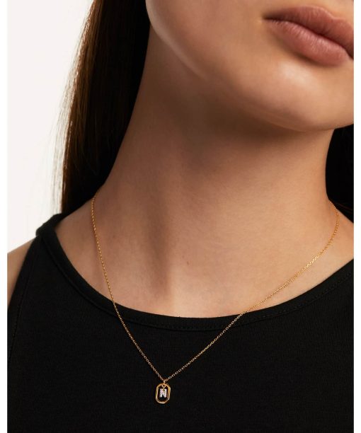 PDPaola Mini Letter N Necklace - Bild 3