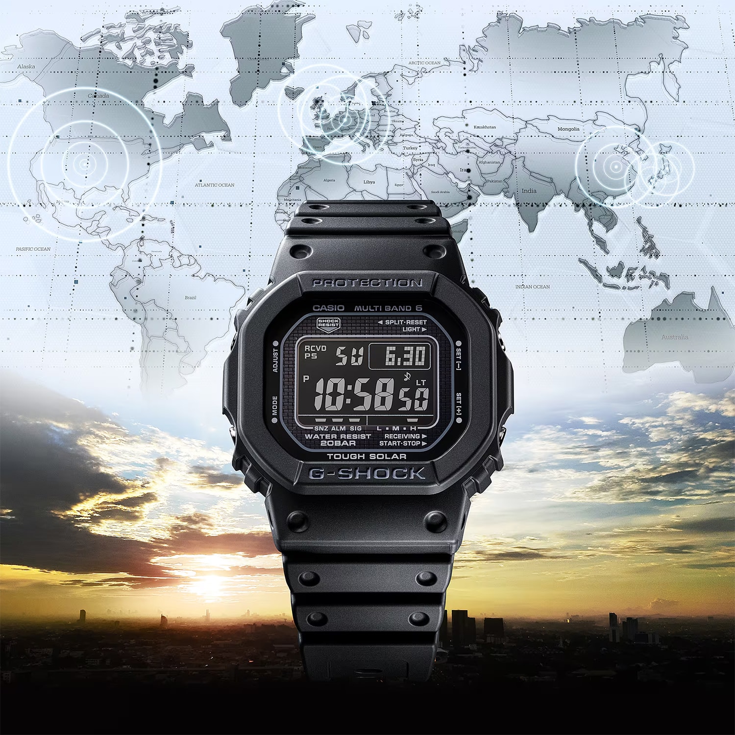 G-Shock 43mm - GW-5000HS-1ER G-Shock 43mm - GW-5000HS-1ER - Bild 2