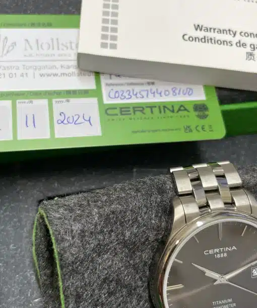 Certina DS-8 Chronometer 40.2mm - C033.451.44.081.00 Mollstedt Ur - Mollstedt Ur