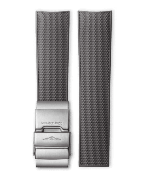 Longines Official HydroConquest Grey Rubber Strap (HydroConquest 43MM)