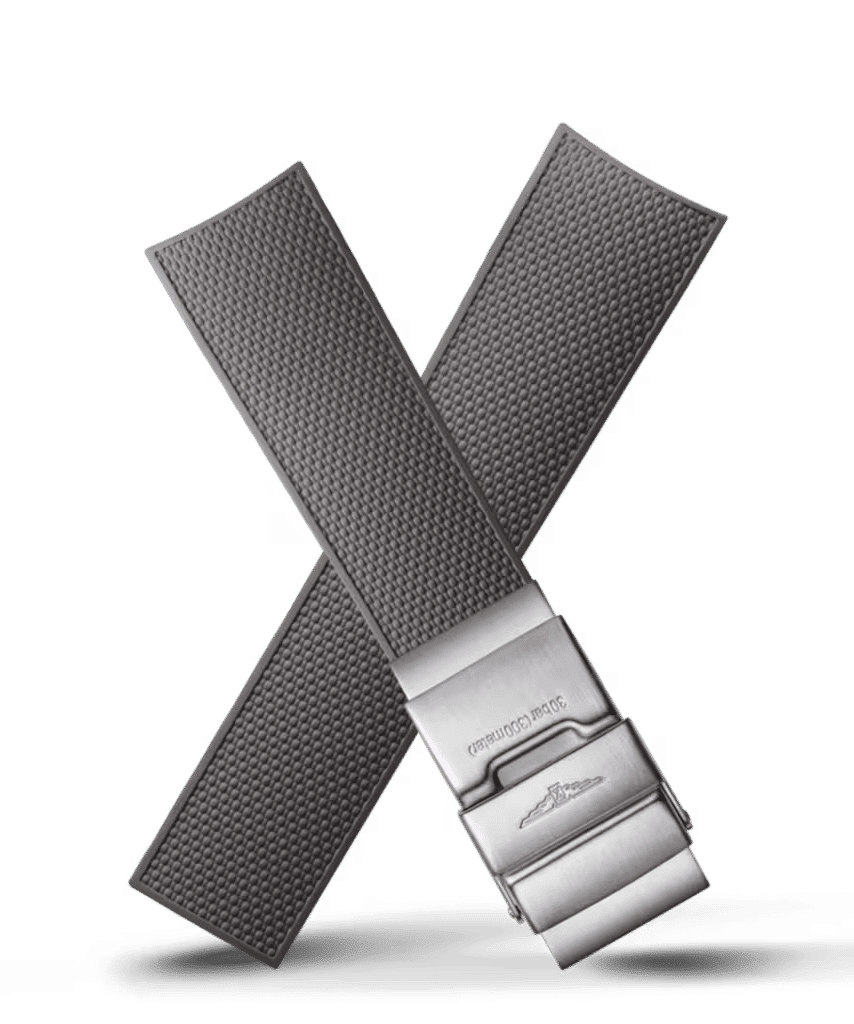 Longines Official HydroConquest Grey Rubber Strap (HydroConquest 41MM) Longines Official HydroConquest Grey Rubber Strap (HydroConquest 41MM) - Bild 2