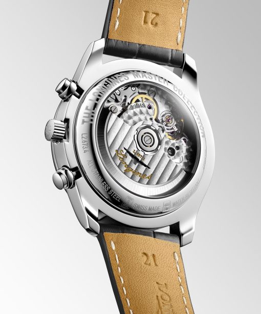 Longines Master Collection Chronograph Moon Phase 40mm - L2.673.4.61.2 Mollstedt Ur - Mollstedt Ur