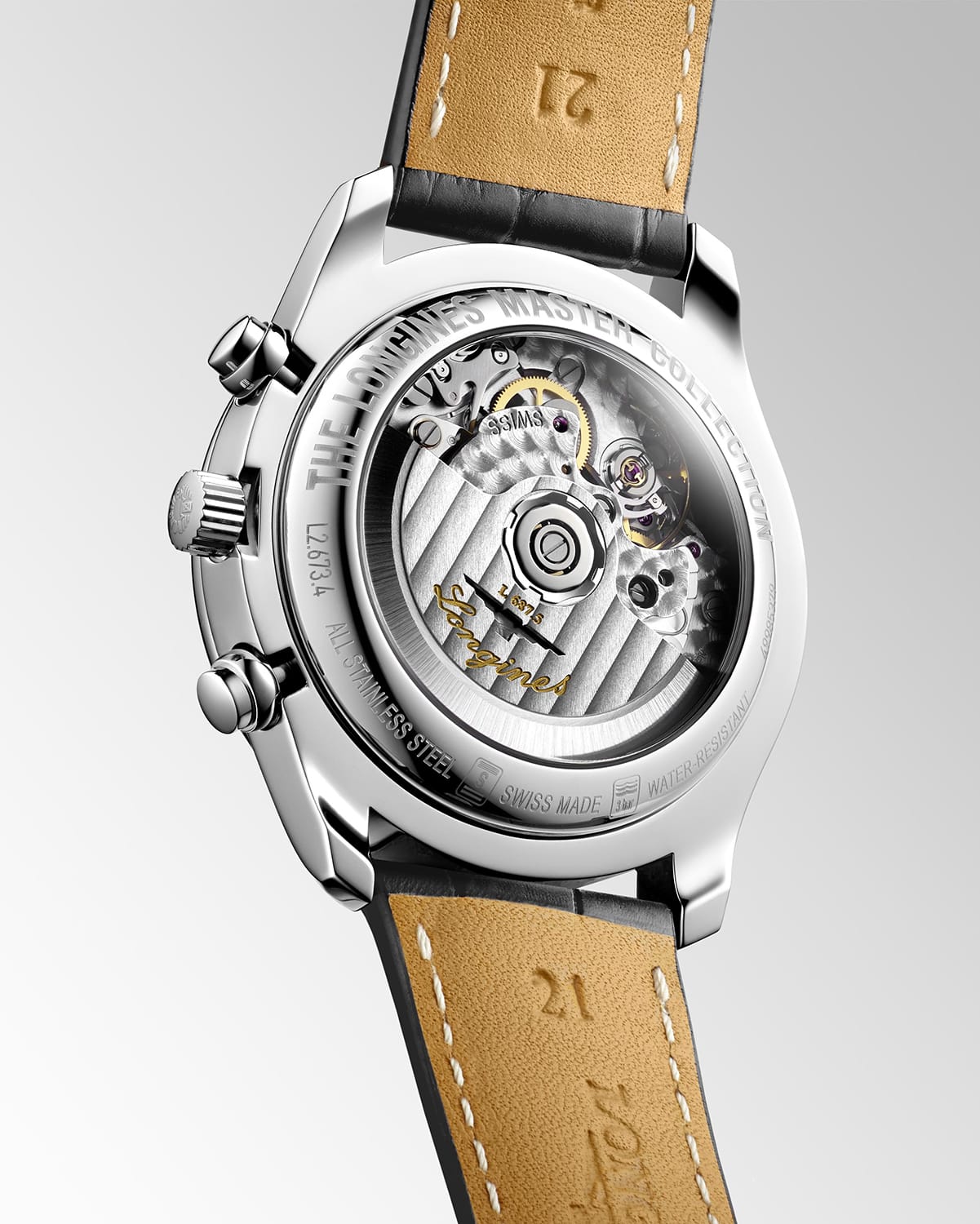 Longines Master Collection Chronograph Moon Phase 40mm - L2.673.4.61.2 Longines Master Collection Chronograph Moon Phase 40mm - L2.673.4.61.2 - Bild 3