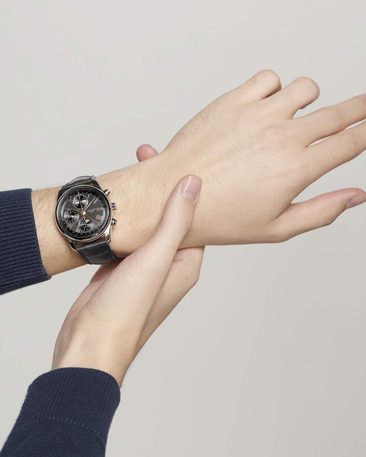 Longines Master Collection Chronograph Moon Phase 40mm - L2.673.4.61.2 Longines Master Collection Chronograph Moon Phase 40mm - L2.673.4.61.2 - Bild 5