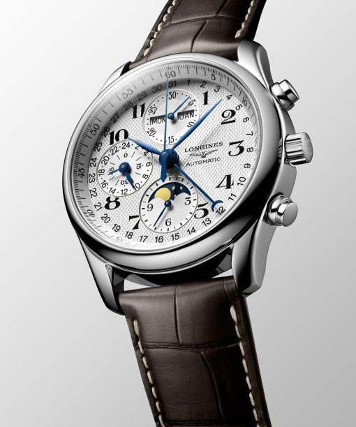 Longines Master Collection Chronograph Moon Phase 40mm - L2.673.4.78.3 Mollstedt Ur - Mollstedt Ur